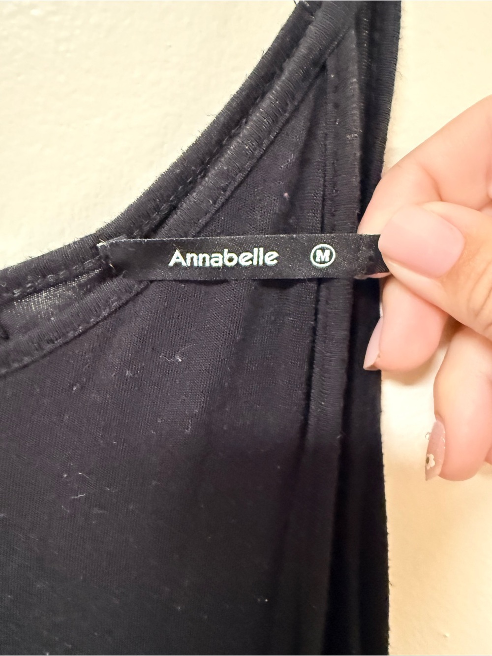 Annabelle Black Maxi Slip Dress with Spaghetti Straps - Picture 8 of 8